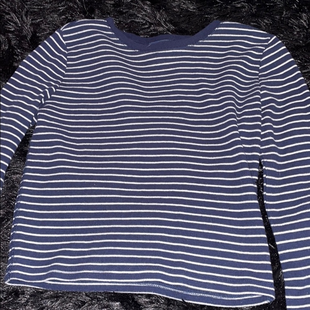 Striped Long Sleeve Top